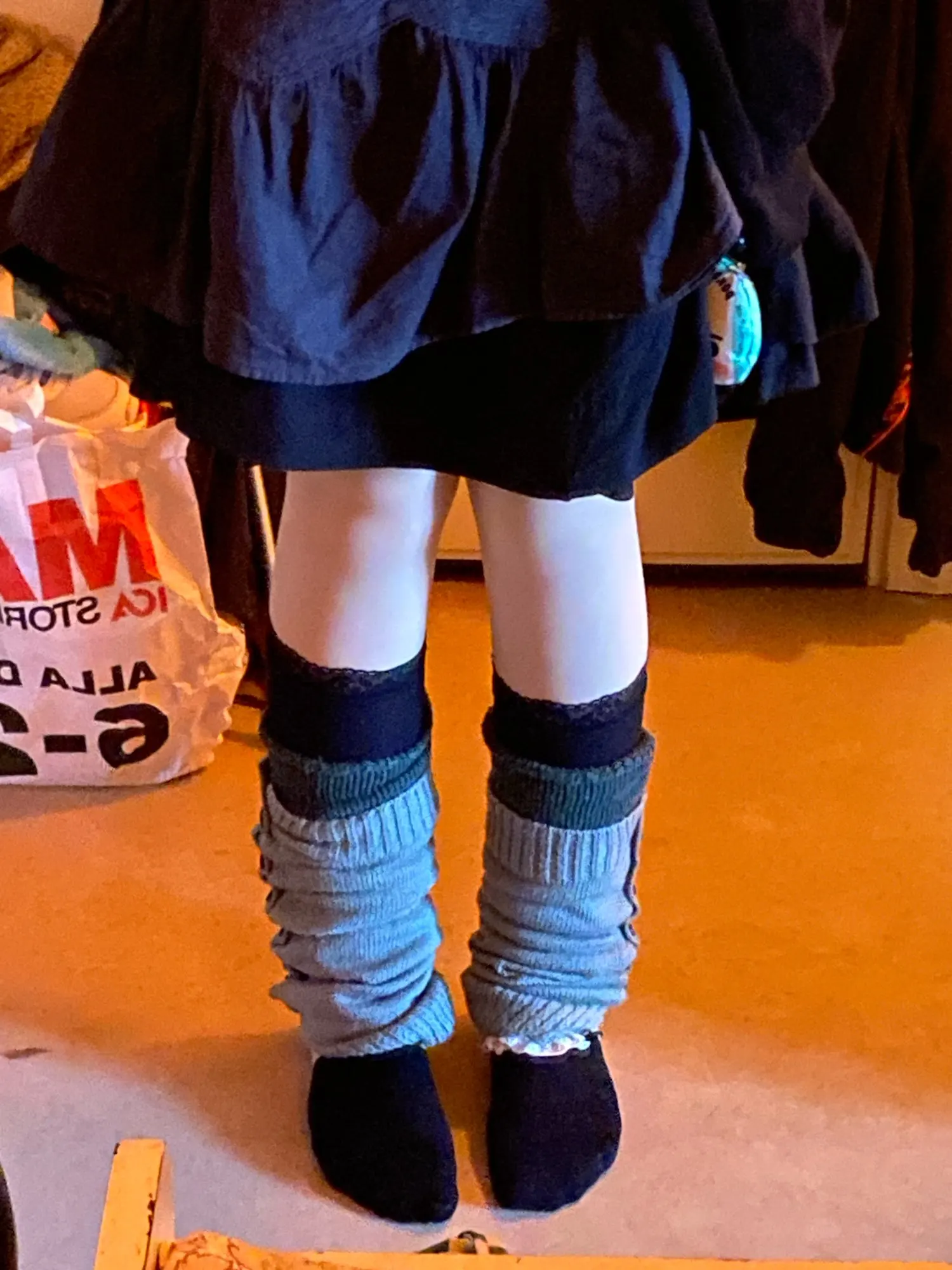 Fleece-gefütterte Strumpfhosen für stilvolle Wärme im Winter photo review