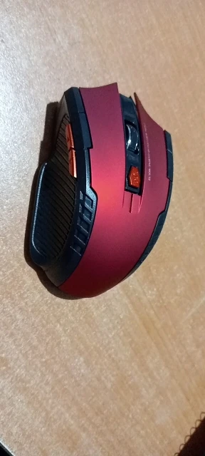 Ratón inalámbrico de 2,4G, receptor USB, 6 botones, ratones inalámbricos ópticos profesionales, ratones USB de desplazamiento derecho para ordenador portátil y PC photo review