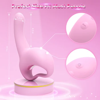 Masajeador, vibrador de dedo para punto G