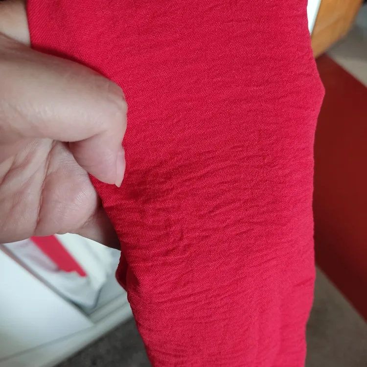 High-Waisted Ice Silk Trousers for Plus Size Elegance photo review