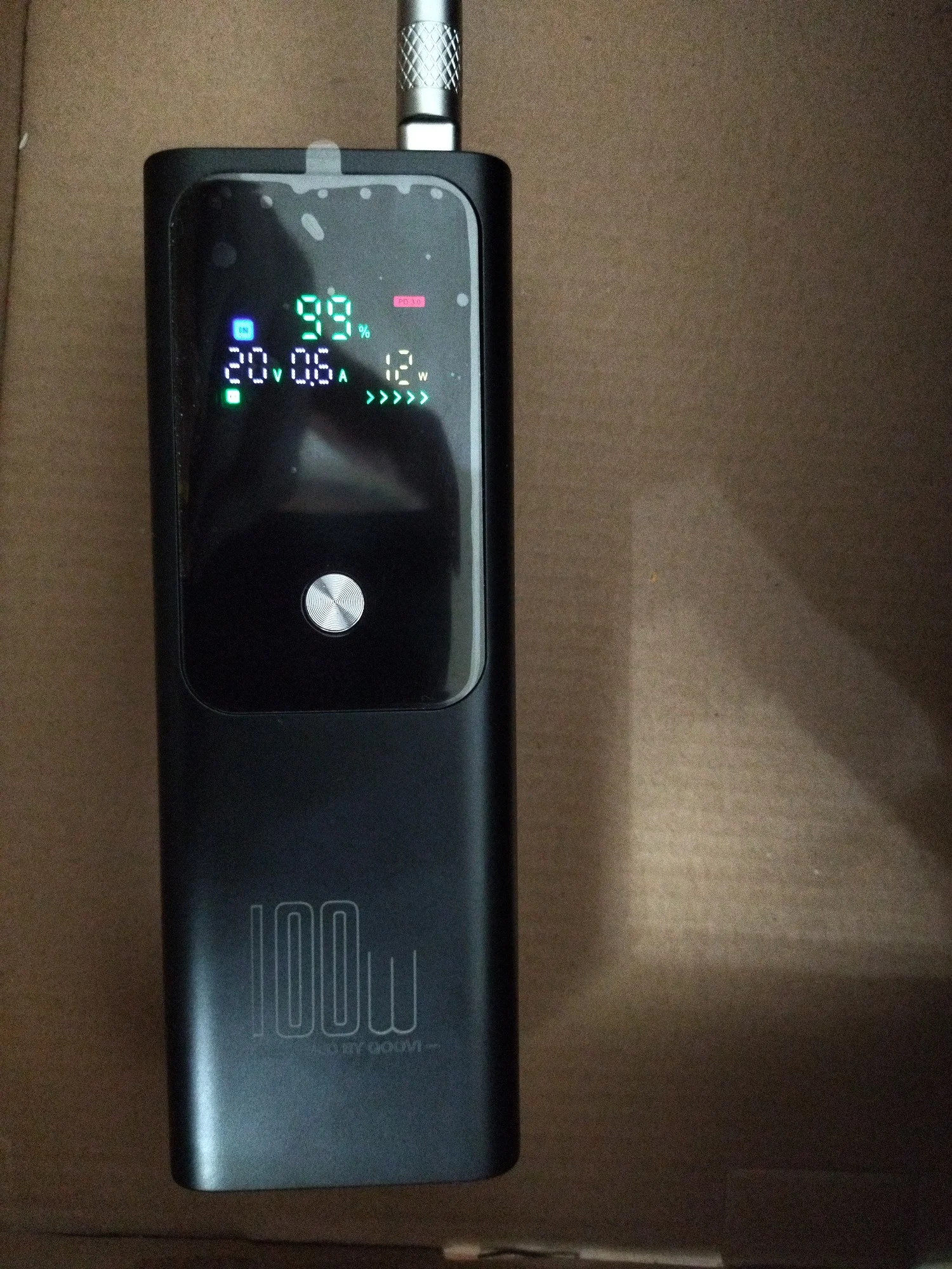 QOOVI PD 100W Power Bank 20000mAh External Battery Capacity Fast Charging Portable Charger Powerbank photo review