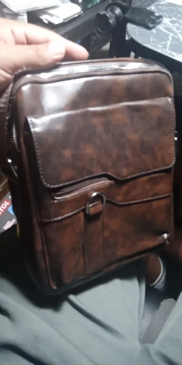 Brand Men Shoulder Bag for 9.7" iPad Men PU Leather Flaps Men's Crossbody Bags Business Flap Male Solid Messenger Bag Travel Bag photo review