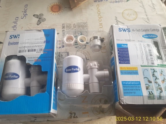 Washable Tap Water Purifier For Sink with Activated Carbon Filter photo review