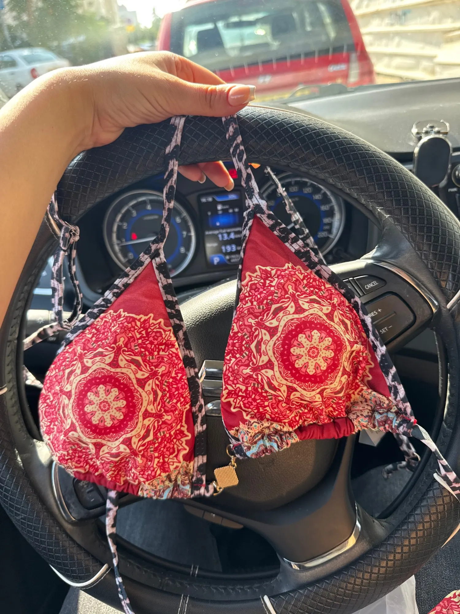 Push Up Two-Piece Bikini Set in Vibrant Prints photo review