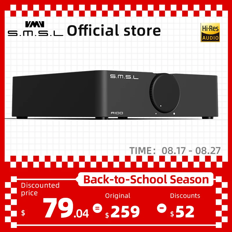 S.M.S.L A100 パワーアンプ クラスD デジタルアンプ MA12070 Amazon.co.jp: S.M.S.L A100 アンプ Bluetooth 5.0 小型 パワー