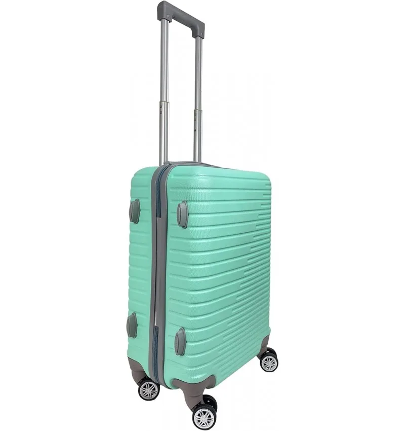 Maleta Grande de Viaje Equipaje para Viajar Avión 4 Ruedas giratorias  65x45x35cm Estampado Verde Agua - DED - AliExpress