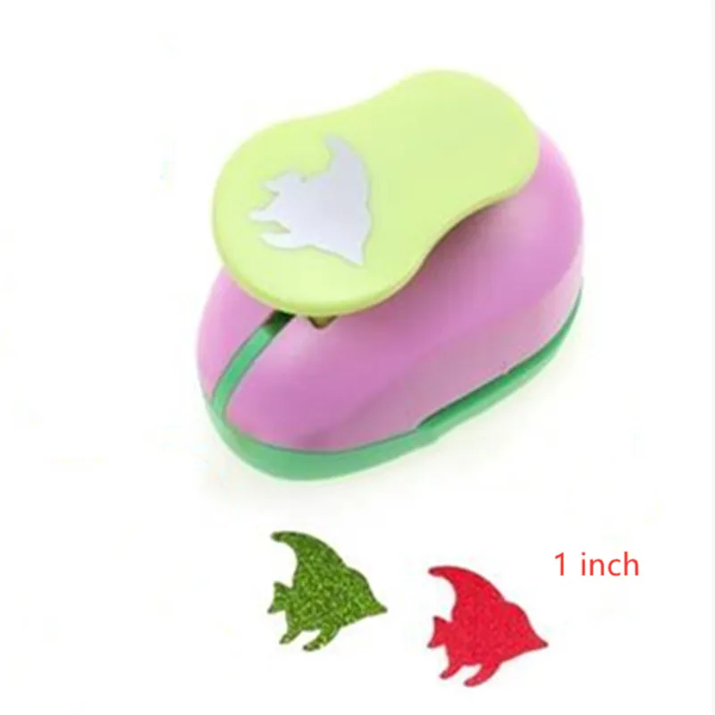 Animals Shape Craft Punch Fish Paper Cutter Cow Foam Puncher Rabbit Embossing Device School Animal Design DIY Tools