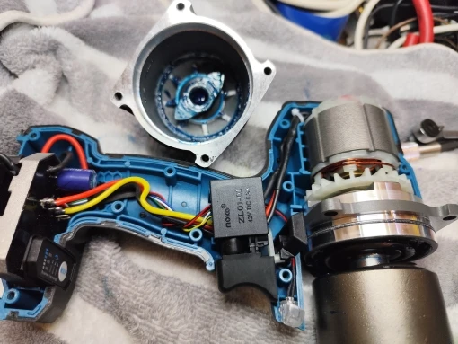 Gsamis 2800n.m chave de impacto elétrica sem escova 1/2 Polegada