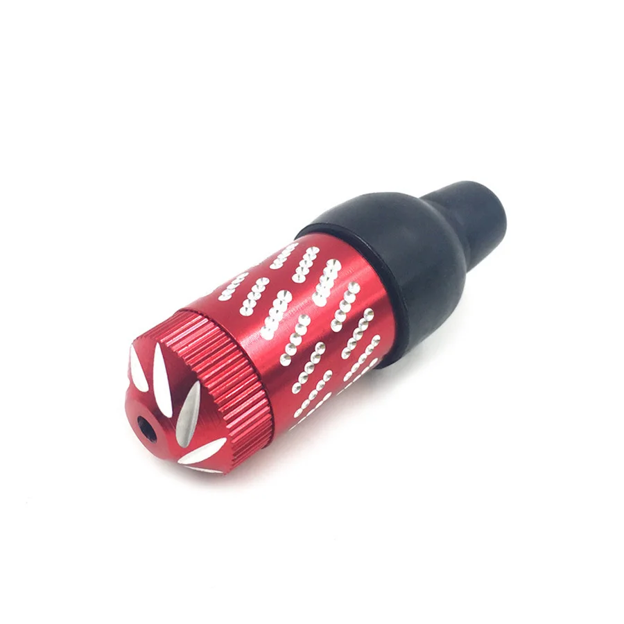 Aluminum Alloy Nipple 10/5/1 Pcs/Lot Tobacco Smoking Accessories with Rubber Mouthpiece Party Pipe Mixed Color