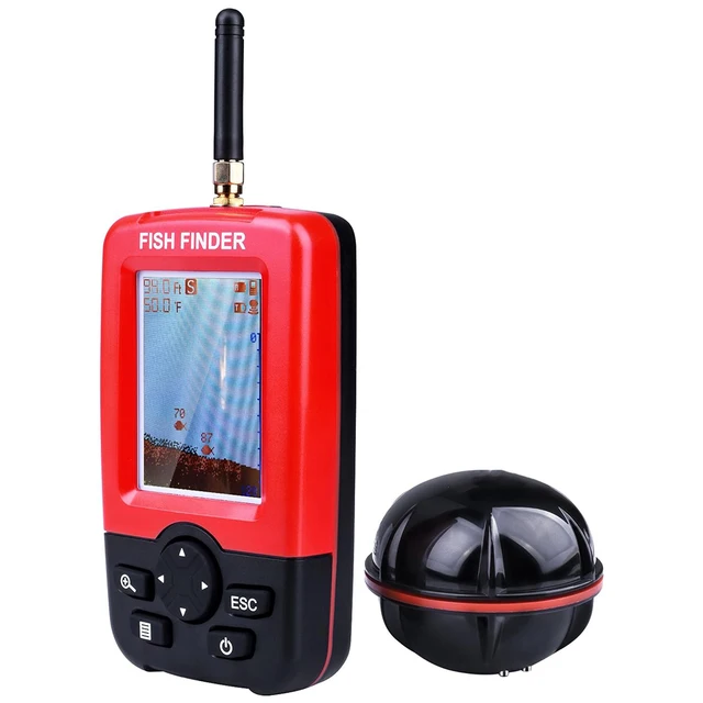 LUCKY Wireless Sonar Fishing Alert Fish Finder Underwater Echo Sounder