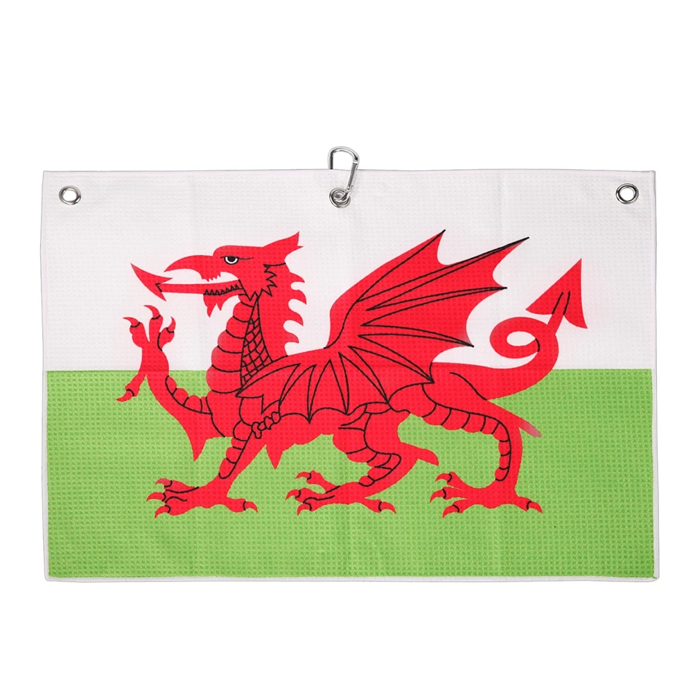 UK Scotland Flag Golf Waffle Towel 5