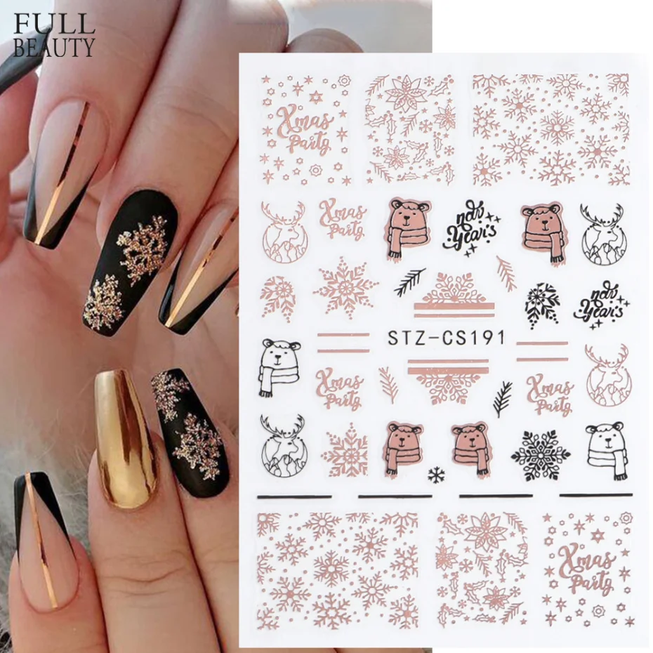 Pinterest-Found: Cute and Fun Winter Nail Art Ideas You'll Love | SELF