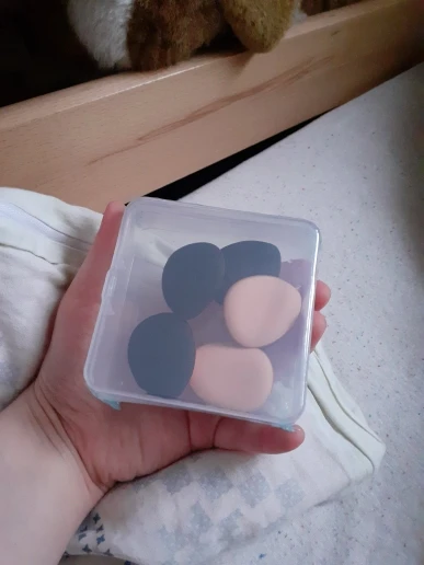 Mini Finger Puff Makeup Sponges - Set of 5/10/20 photo review