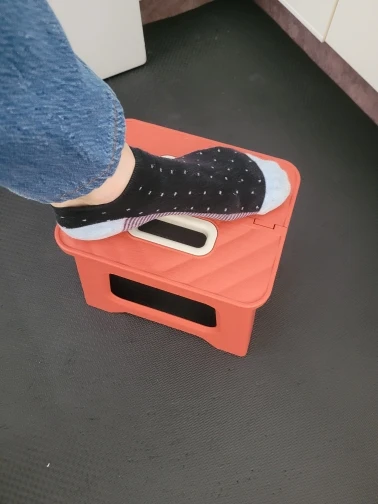 Escabeau pliant léger antidérapant – Repose-pieds en plastique multi-usages pour cuisine, salle de bain, bricolage photo review