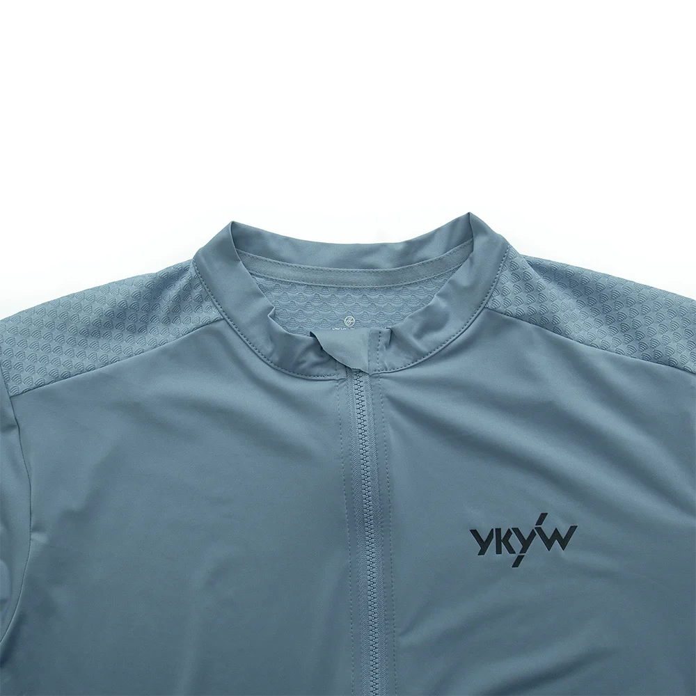 Ykywbike Autumn Bicycle Clothing Road Racing Bicycle Clothes Breathable Spring Bike Shirt Long Sleeve Mtb Cycling Jersey men