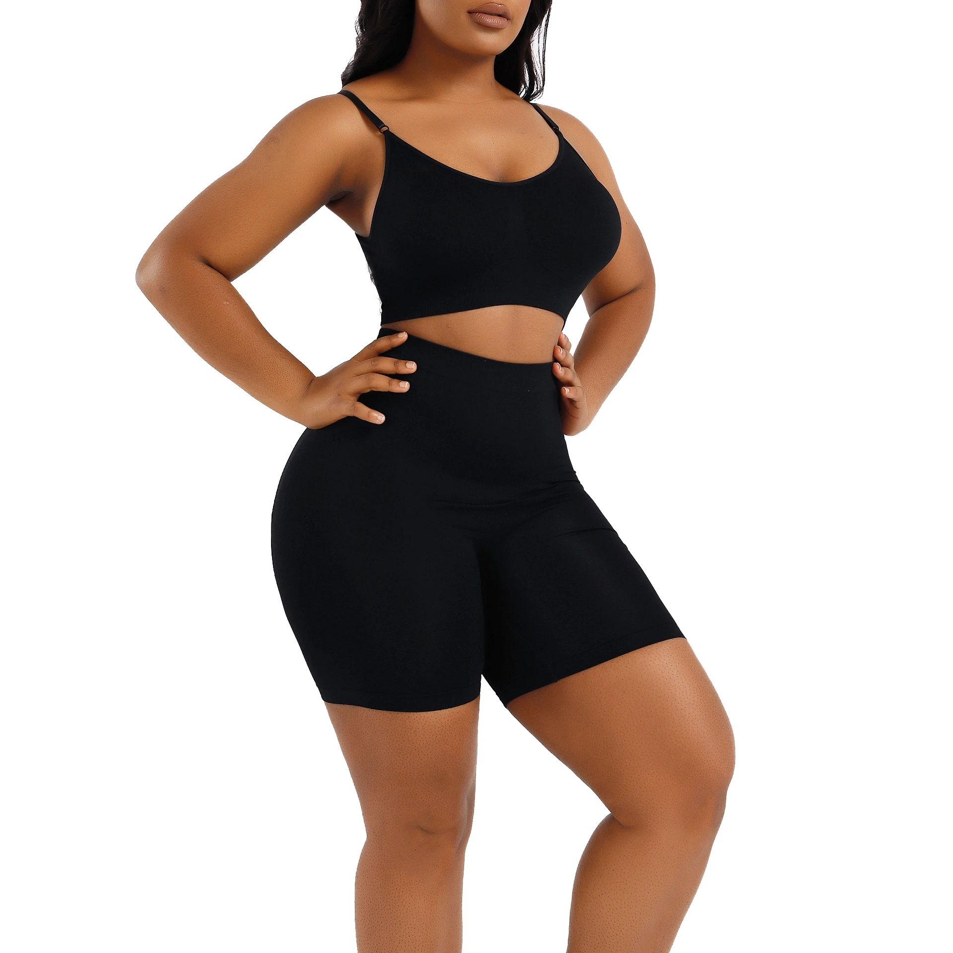 Two Piece Colombia Shapewear Set Woman Butt Lifter Skims Underwear Tummy  Control High Waist Body Shaper Slimming Faja Post Surge