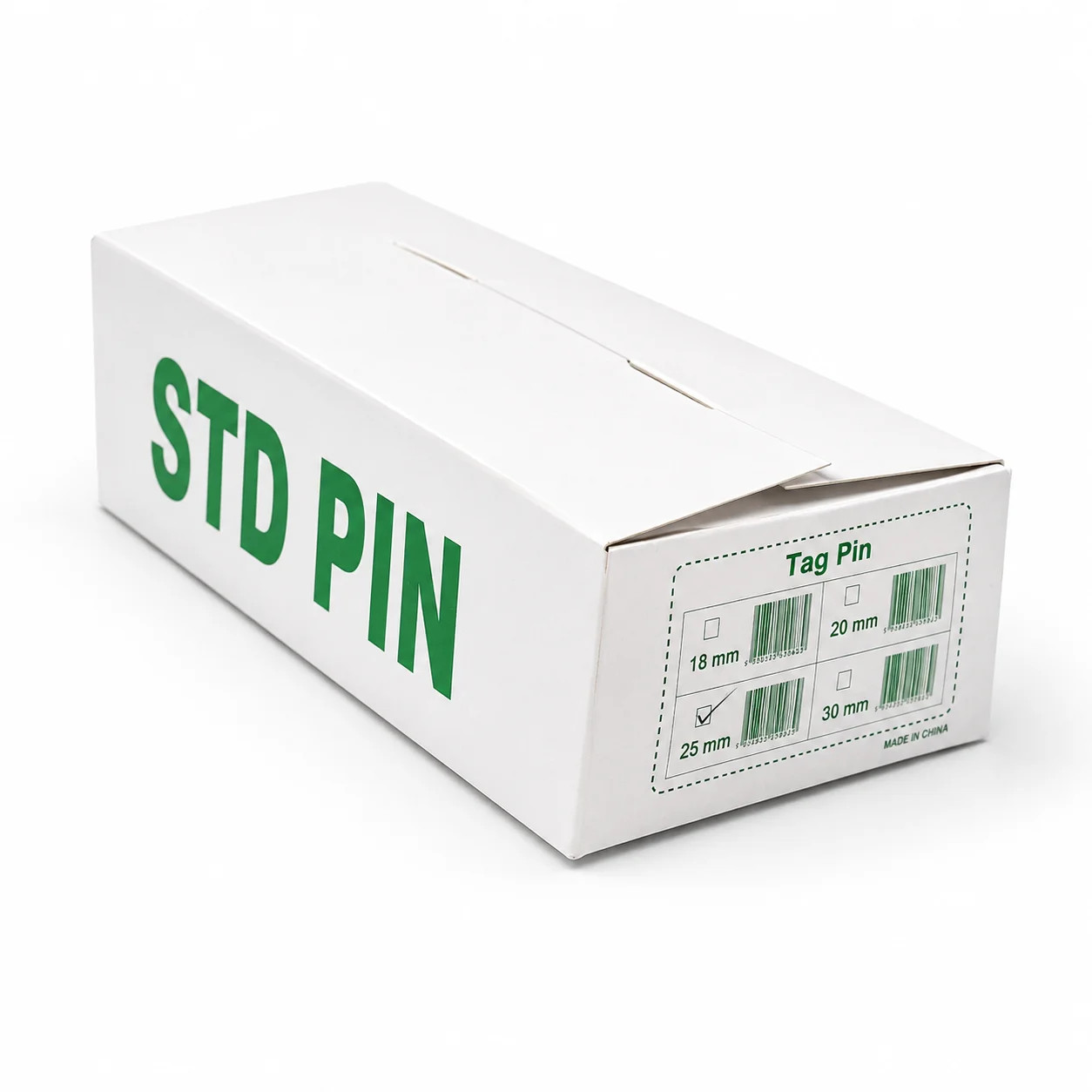 Plastiflechas Transparentes 25 mm para Pistola Etiquetadora | Caja con 5000 Piezas