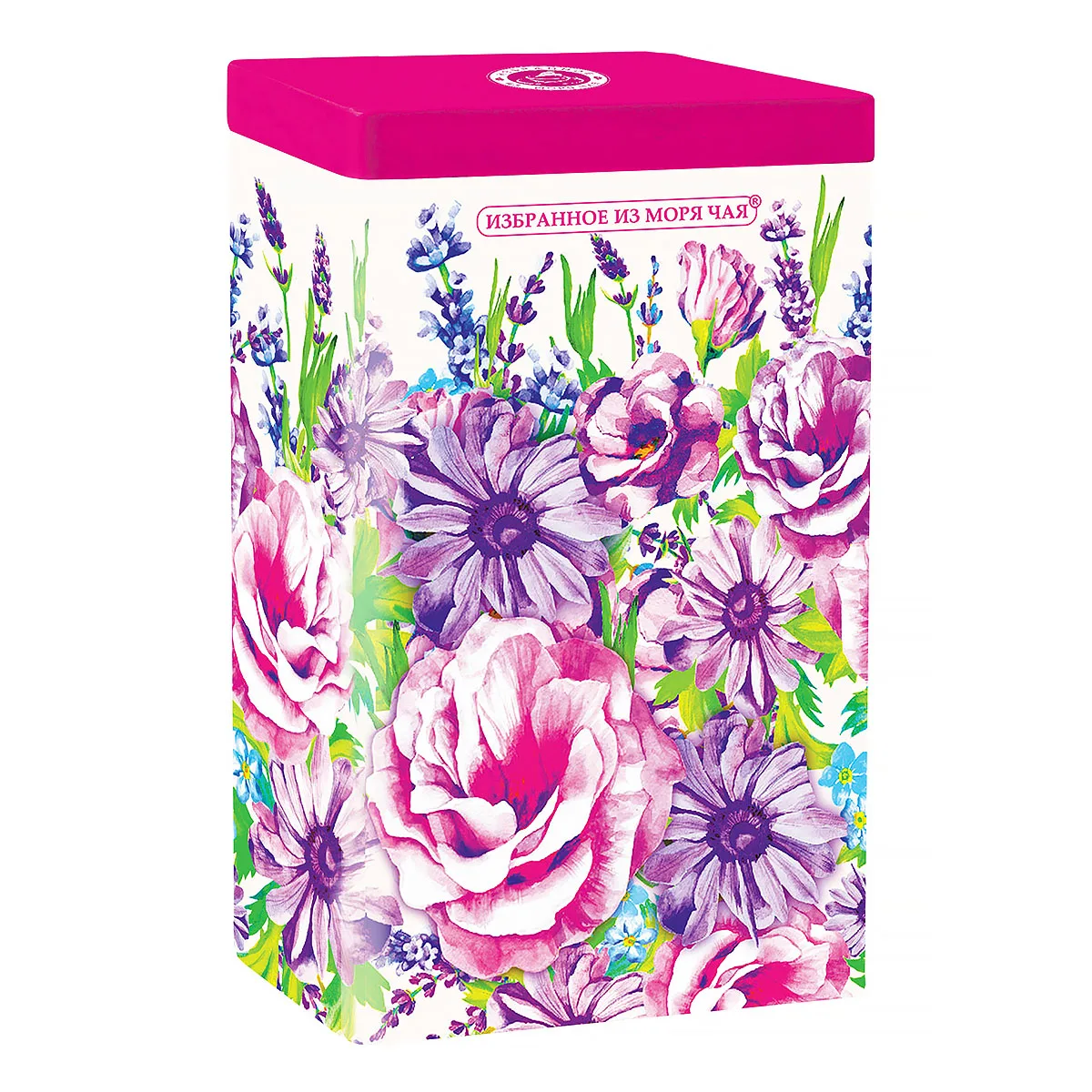 Чай черный в жестяной банке Море цветов