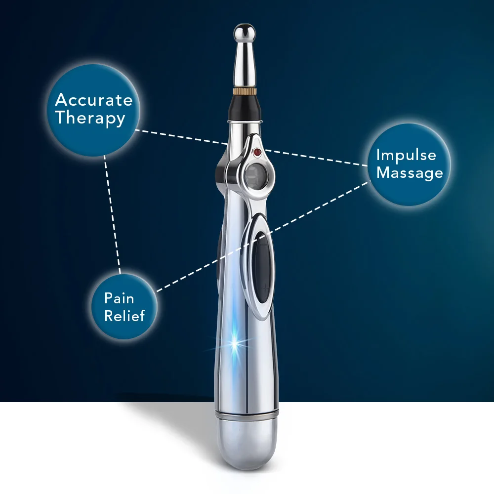 

Energy Heal Massage Body Head Electronic Acupuncture Pen Pain Relief Therapy Safe Meridian Adores Health Care