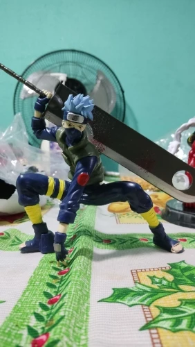 Anime Naruto Hatake Kakashi Figures NARUTO Accessories Action Figure Model Doll Cartoon Kids Children Toys Cool Birthday Gifts photo review