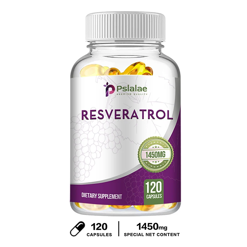 thumbnail image 1 of Trans Restrol - Con vitamina C, té verde, semillas de uva - Antienvejecimiento, antioxidantes, para reforzar el sistema inmunológico - 120 s, 1 of 5