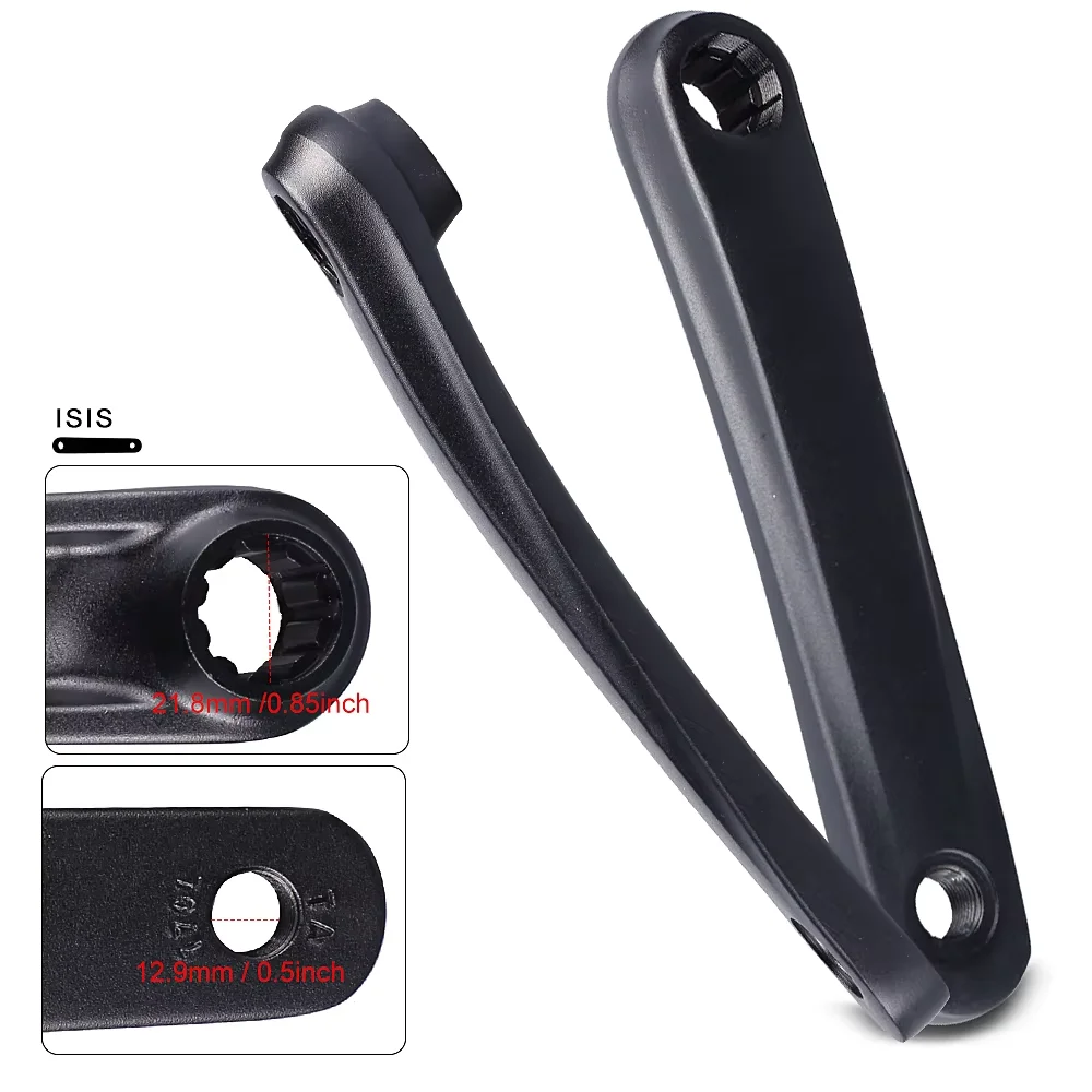 ROUTE MANIVELLE BRAS 170/165/152MM 1PC Aluminium Alliage Vélo Trou