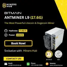

CR BUY 3 GET 2 FREE Bitmain Antminer L9 (17,6G)