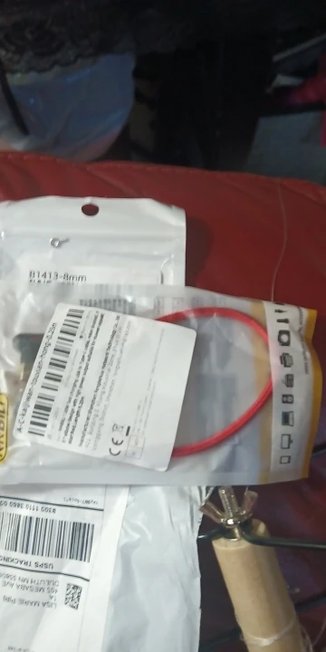 NNBILI 120W Fast Charging USB to Type-C Cable, Nylon Braided, 90 ° Bend Design, Suitable for High Speed Charging of Huawei oppo photo review