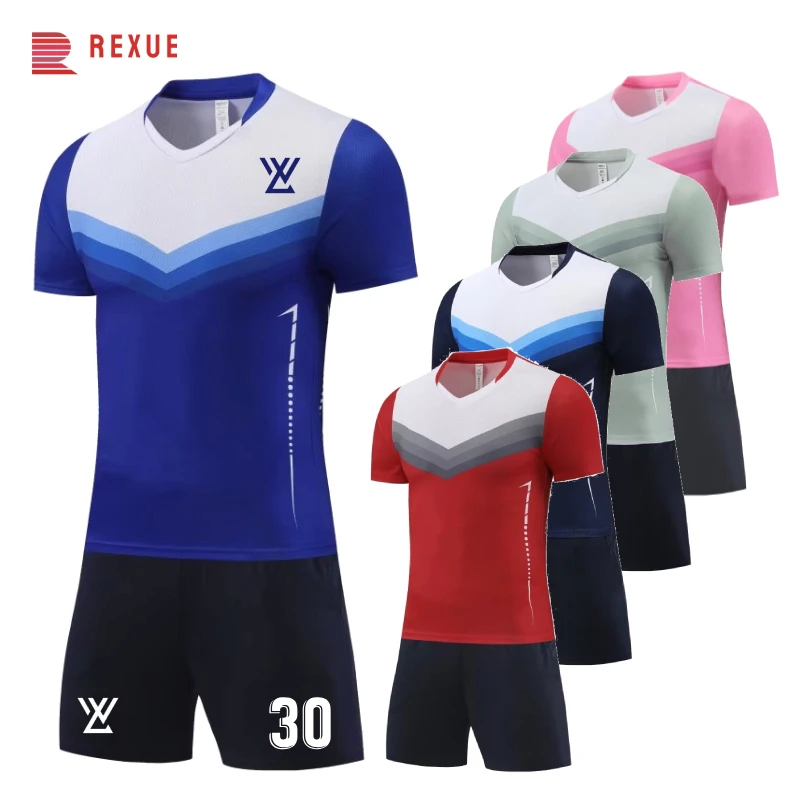 Volleyball Set 2 Pieces T-shirt And Pants Men Women Short Sleeve Badminton Tennis Jersey Short Sleeve Training Suits