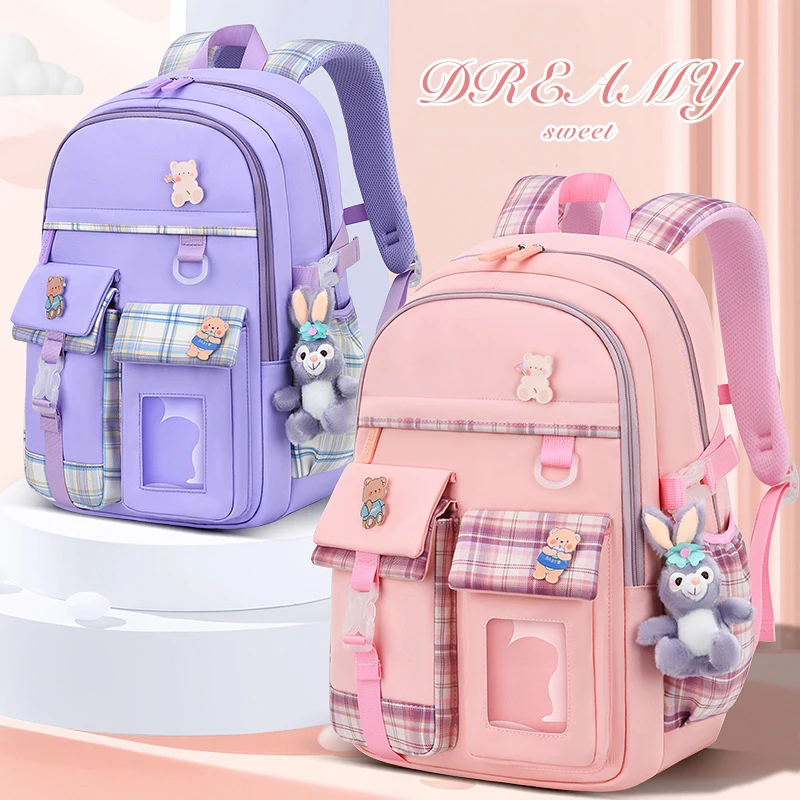 Lovely Backpacks for Students Water Resistant Kawaii School Bags pupil Schoolbag Teens School Backpack for girls Pro Custom Logo