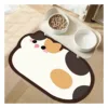 Pet Feeding Mat Waterproof Placemat for Dog & Cat Food & Water Bowls Quick-Dry Rubber Backing 2