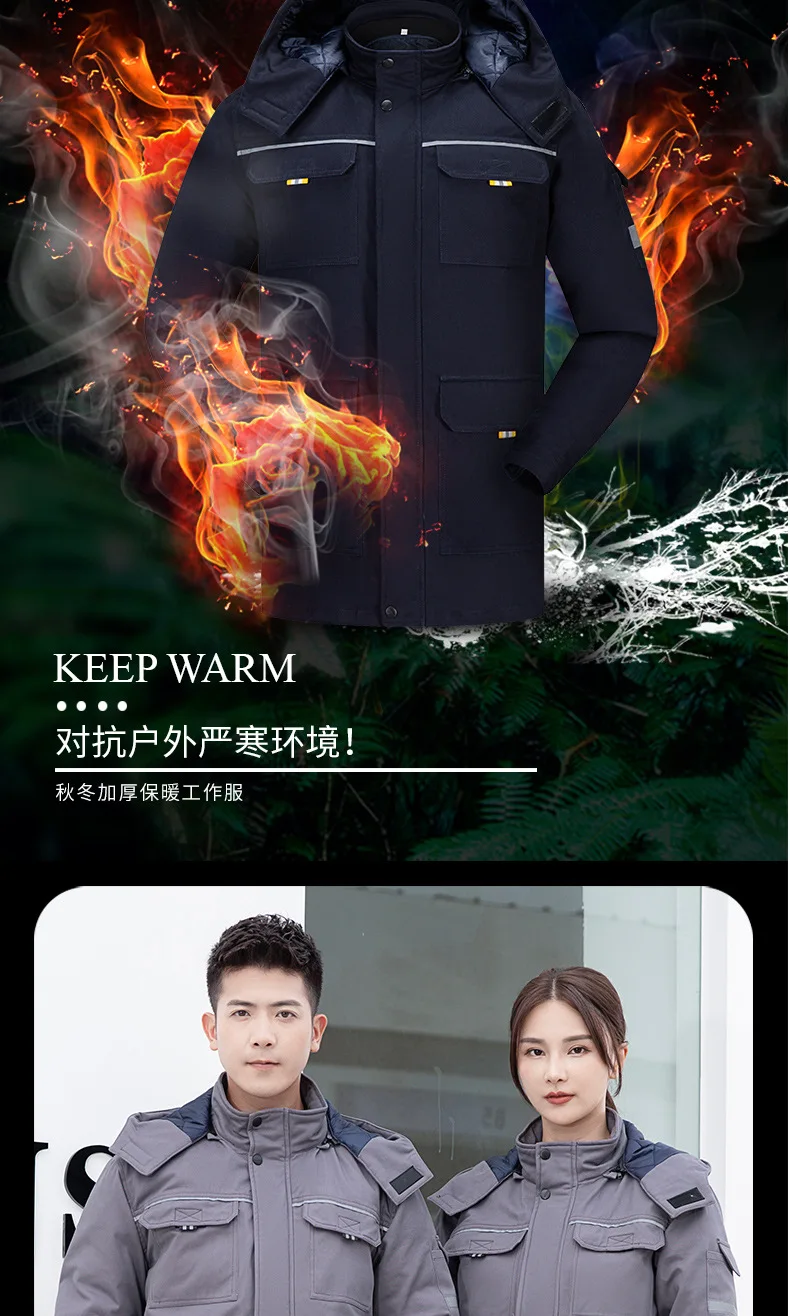 Winter super thick winter waterproof windproof ski outdoor camping super warm cotton jacket