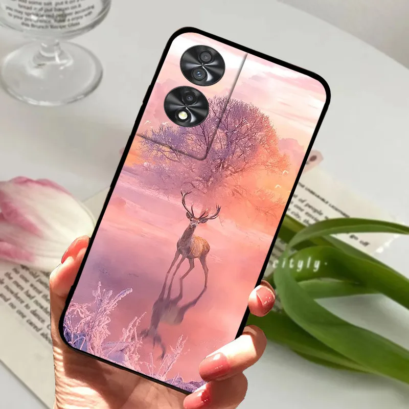 Cartoon Shockproof Soft TPU Silicone Phone Cover