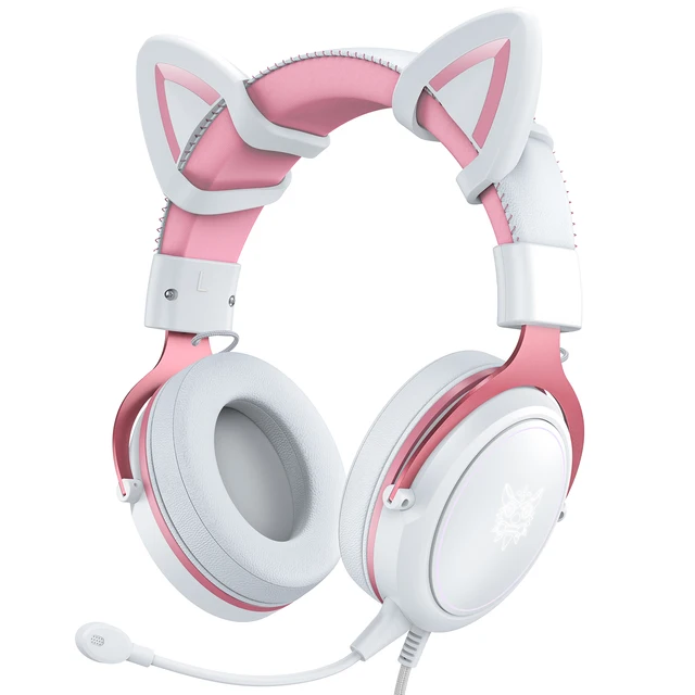 Headset, soft ear cups for comfortable wearing, with HD microphone, clear sound quality, suitable for gaming 3