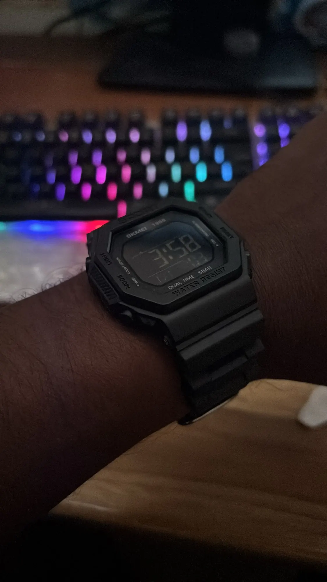 SKMEI 1988 Digital Sport Watch for Men - LED, Waterproof photo review