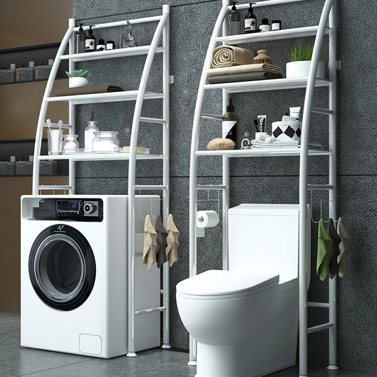 bathroom organization example