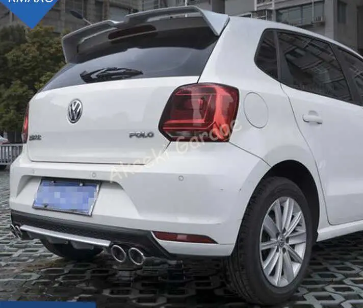 

Spoiler For Volkswagen Polo Mk5 2009-2017 Wing Auto Accessory Universal Body Kit Car Styling Diffuser Flaps Splitter