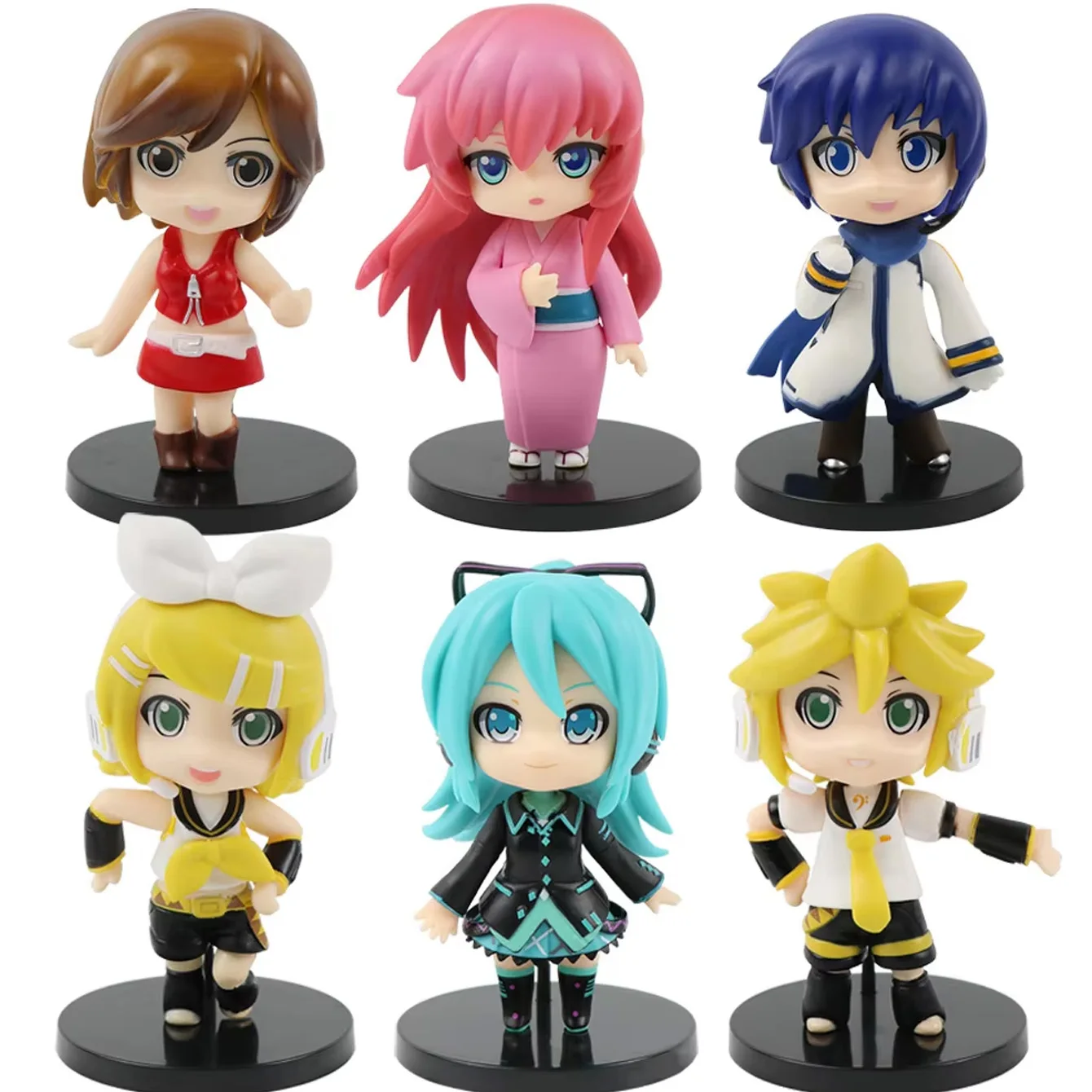 Vocaloid Series Collectible Bundle – Premium PVC Virtual Singer Display & Official Fan Merchandise