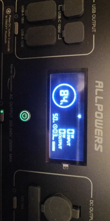 ALLPOWERS R2500 Portable Power Station 2016Wh Expandable to 20kWh LFP Battery 2500W Emergency Household / Outdoor Power Supply photo review