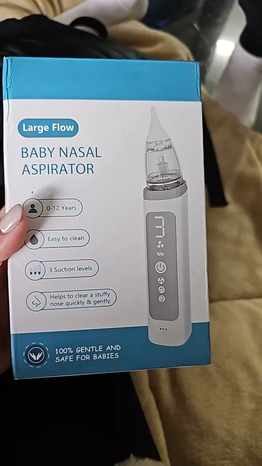 Electric Baby Nasal Aspirator - Gentle Suction with Soothing Music photo review