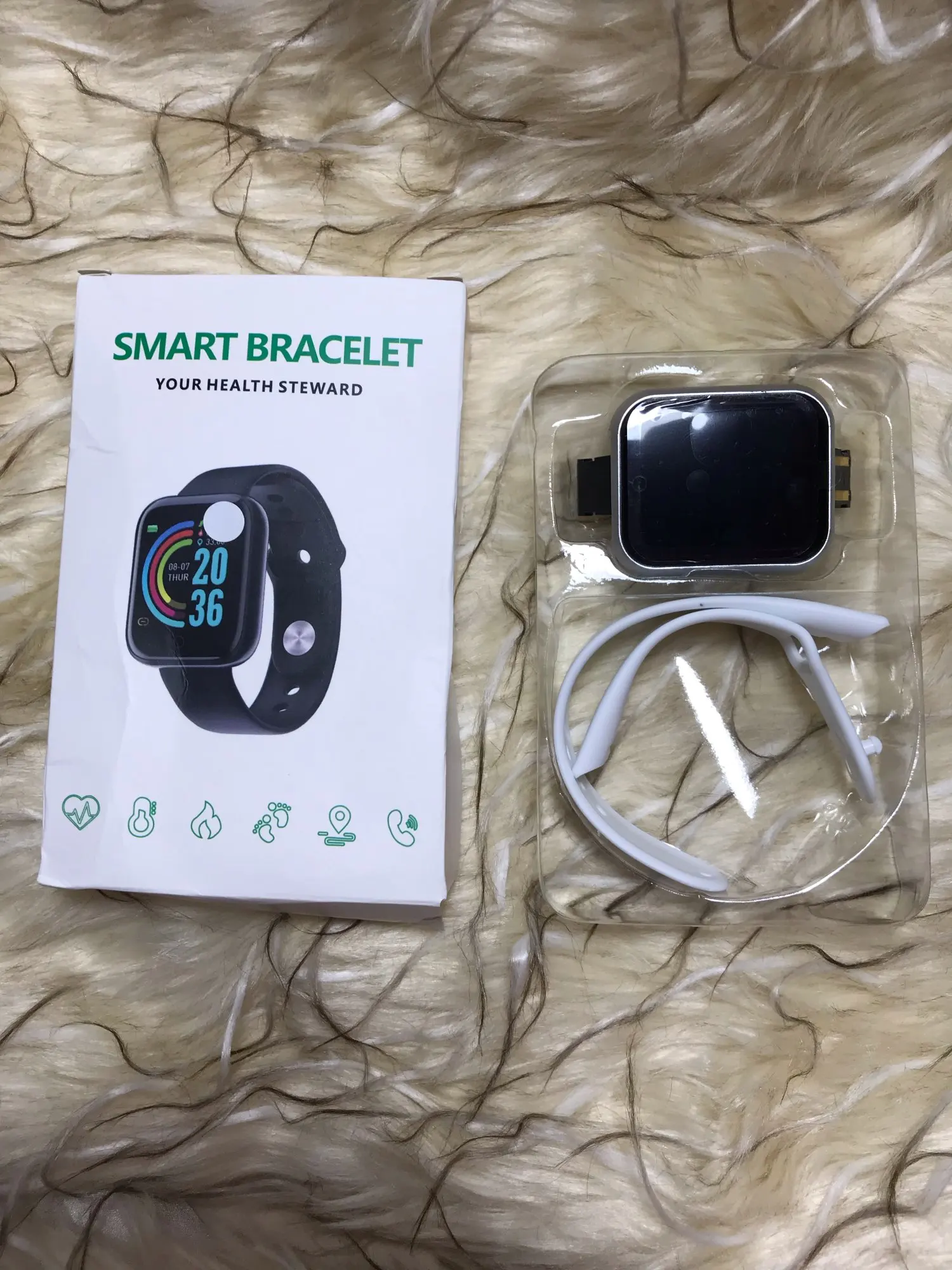 Smartwatch Y68 Multifunção photo review