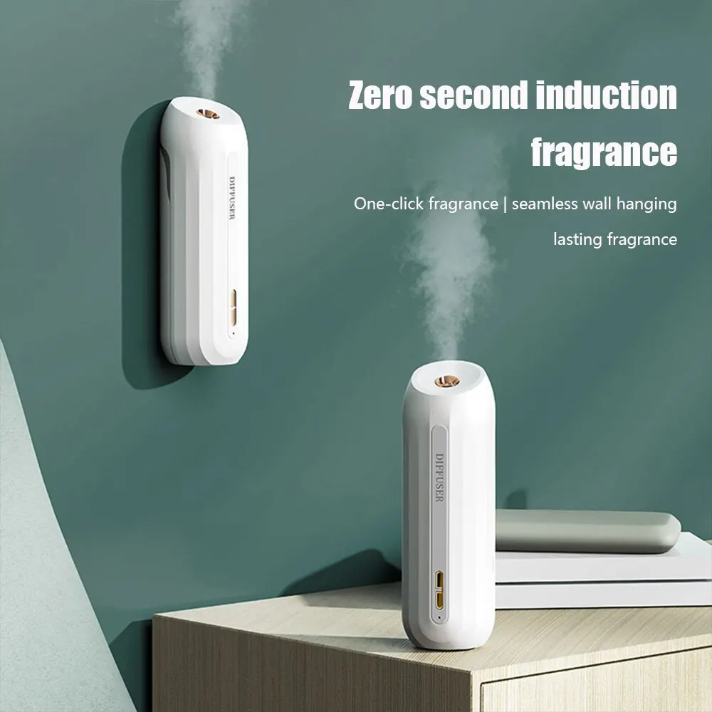 

Induction Automatic Perfume Machine Air Freshener USB Charging Aromatherapy Toilet Deodorizer Household Useful Tools