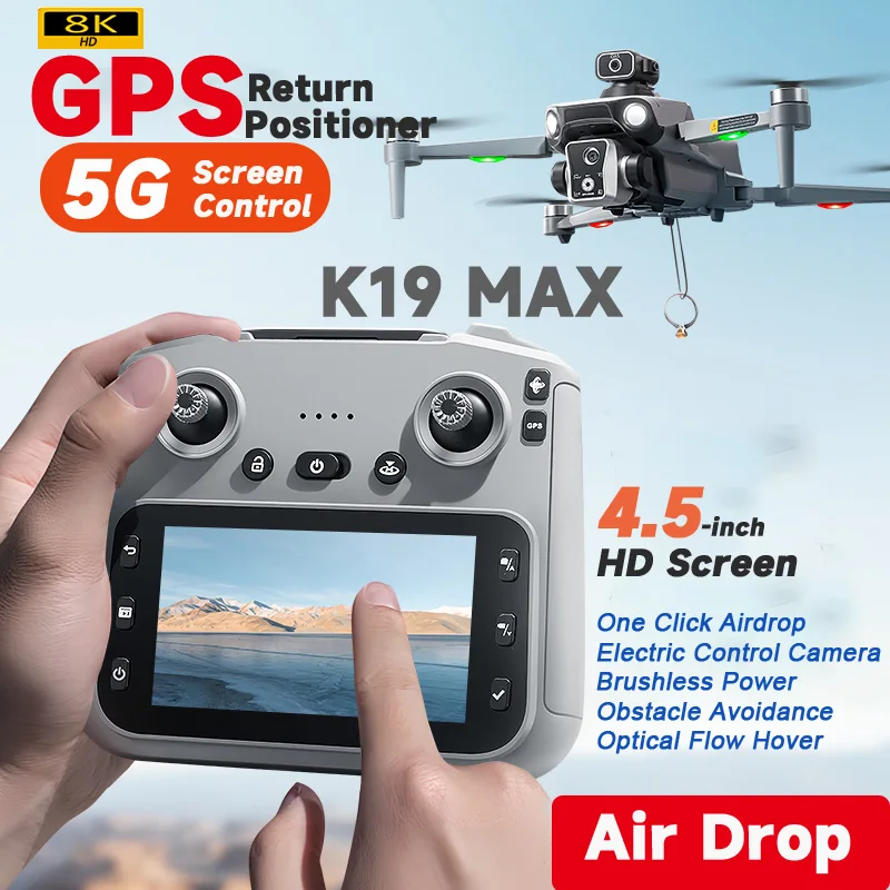 K19 MAX GPS Fishing Drone with HD Camera 1