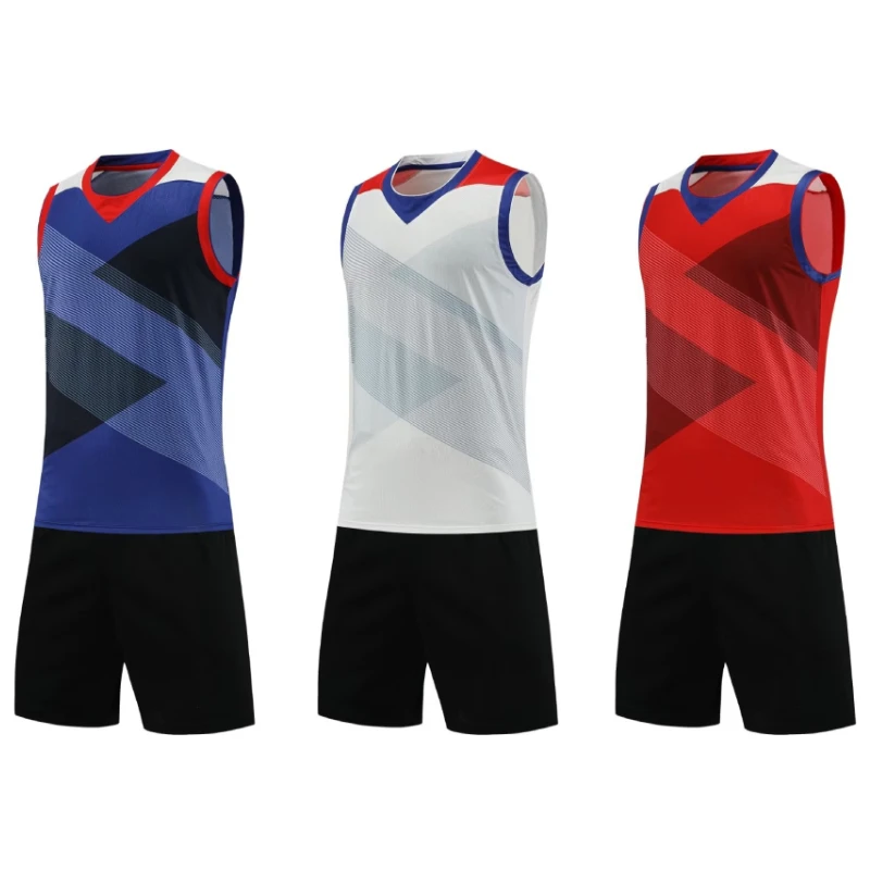 Sleeveless Volleyball Uniforms for Men Women Children Summer Badminton Table Tennis Ping Pong Training Jersey Fitness Sportwear