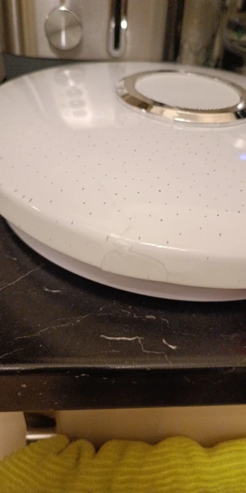 Plafonnier LED rond avec télécommande intelligente, lumière d'ambiance, lumière à intensité réglable, avec minuterie, idéal pour une chambre à coucher ou un salon, 60/36W photo review