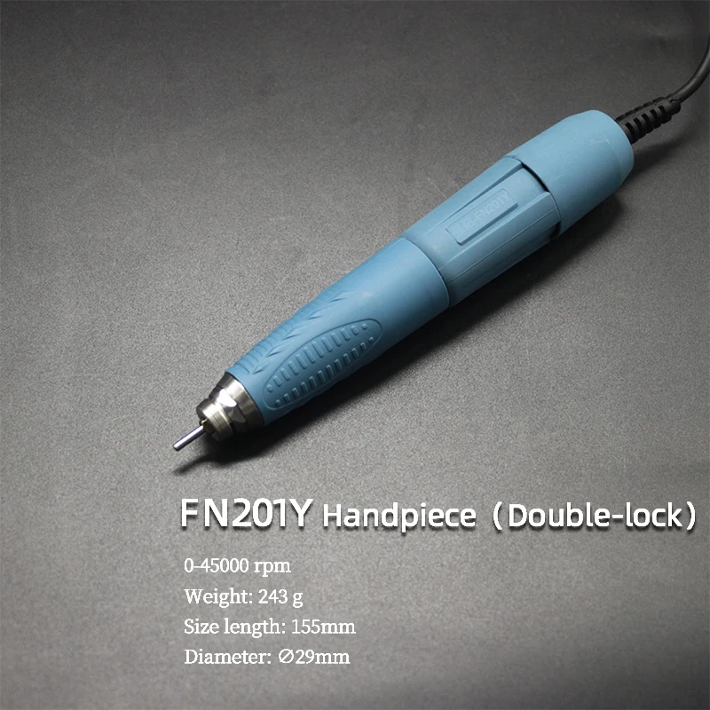 Microelectronics equipment nail polishing jewelery grinding machine 45000rpm handpiece is used for jade 100W FN323AYS 6