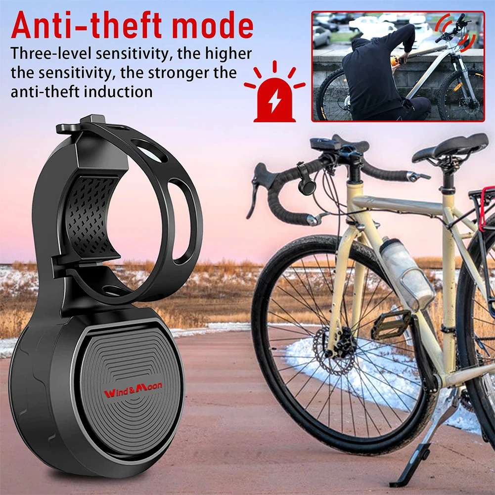 Vélo Sonnette électrique Sonnette, Vélo Guidon Cloche, 120 DB, 5 Modes