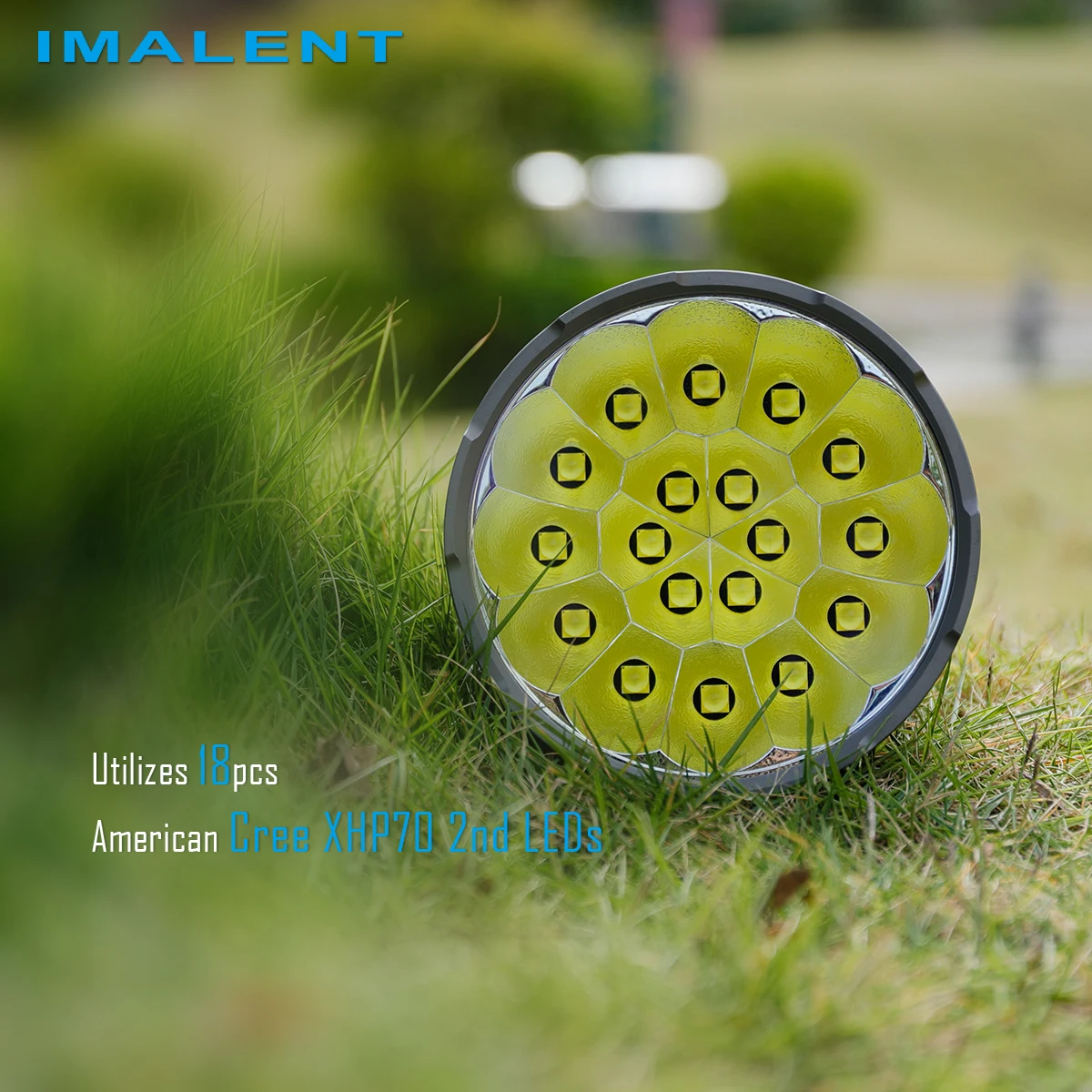 IMALENT MS18 Super Bright Flashlight High Power 100000 Lumen Rechargeable Professional LED Torch Handlight for Outdoor