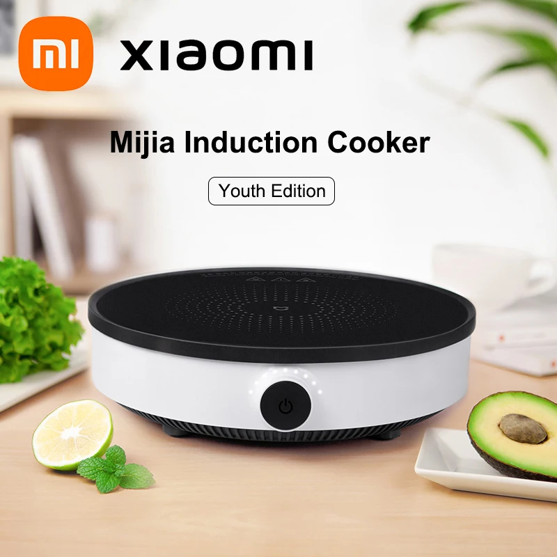 XIAOMI MIJIA Induction Cooker Youth Edition Portable Electromagnetic Oven 220V Electric Induction Cooktop 9 Gear Fire Adjustment induction cooker