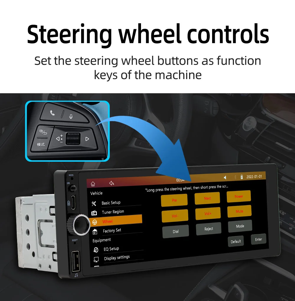 1 Din MP5 Car Radio 6.86'' MP5 Player Wired Carplay Android Auto Universal Multimedia Player Mirror Link Car Stereo 14 Aeb2b5bd7c15a4667918924c34c7c1075m 1 Din MP5 Car Radio 6.86'' MP5 Player Wired Carplay Android Auto Universal Multimedia Player Mirror Link Car Stereo